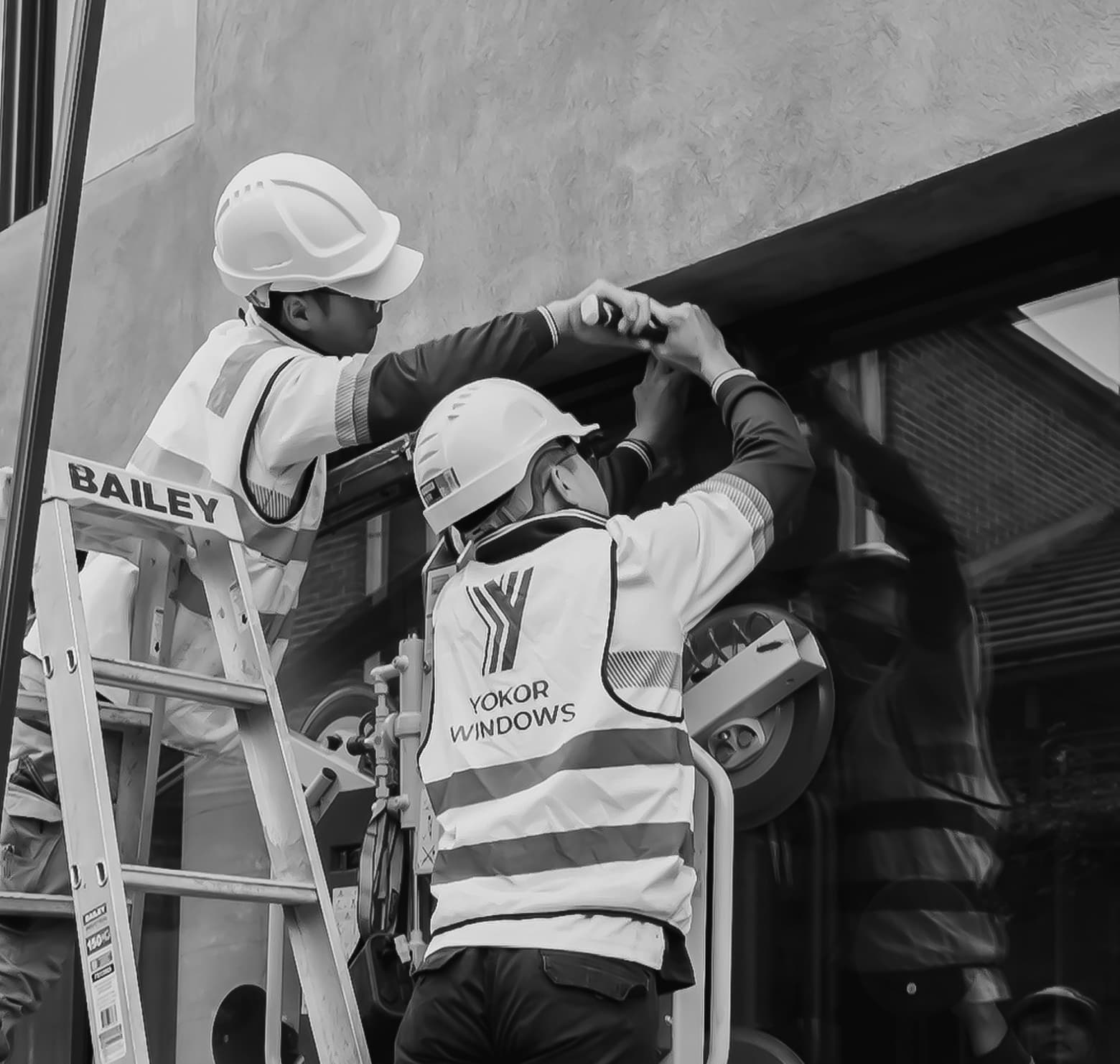 Yokor installation team on site