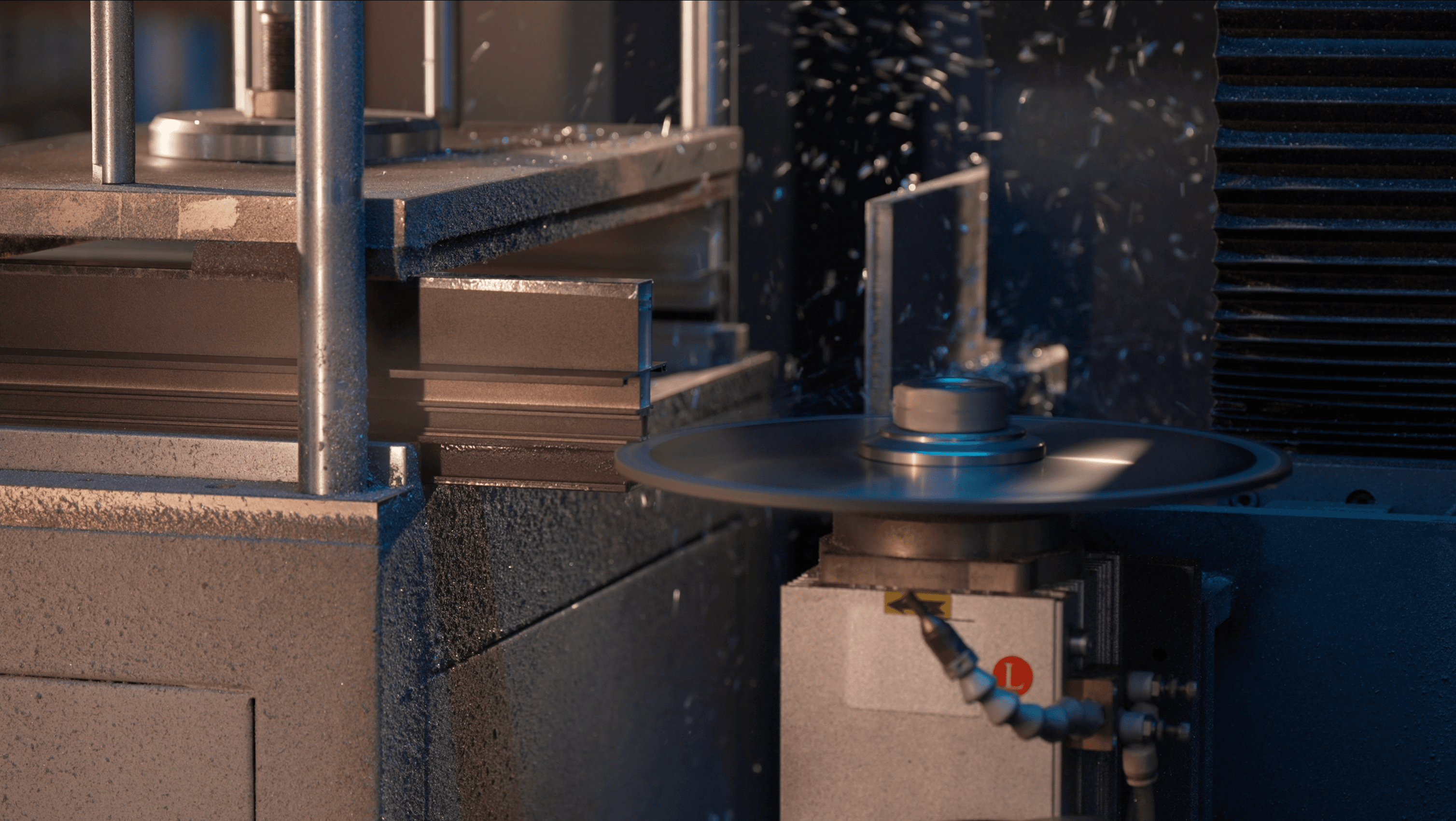 Yokor factory — CNC milling detail